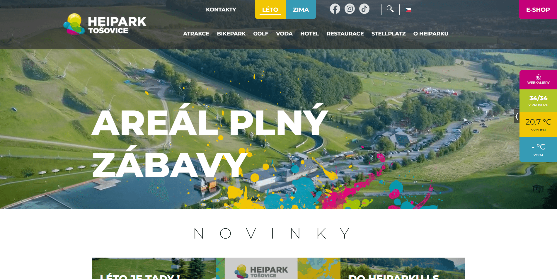 Heipark Tošovice intro